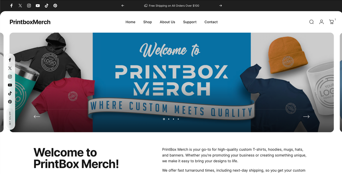 Welcome to the New PrintBox Merch Website!