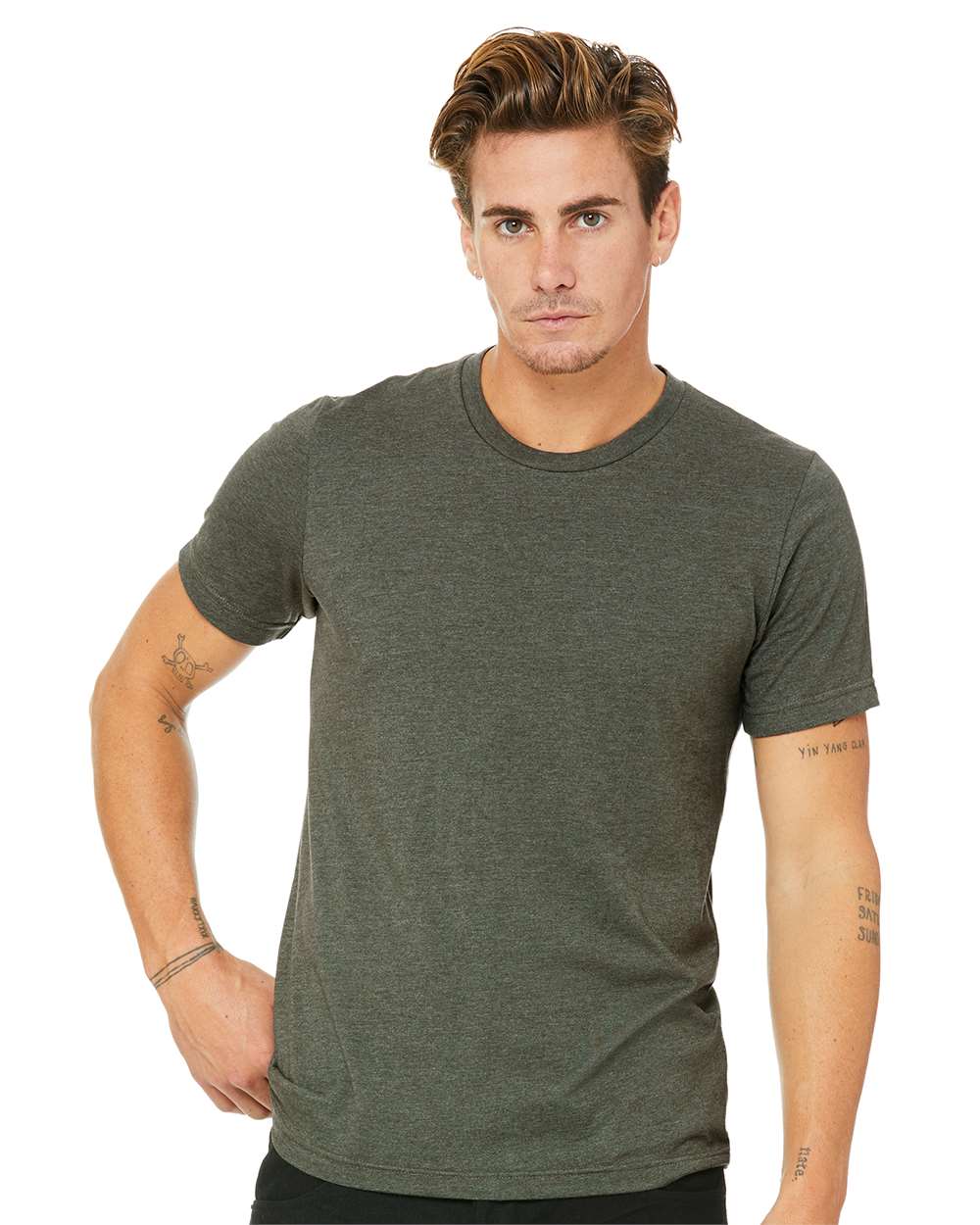 CVC Jersey Tee - BELLA + CANVAS 3001CVC