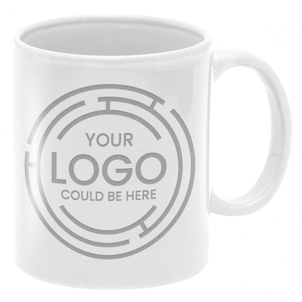 White Porcelain Mug 11 oz