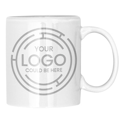 White Porcelain Mug 11 oz